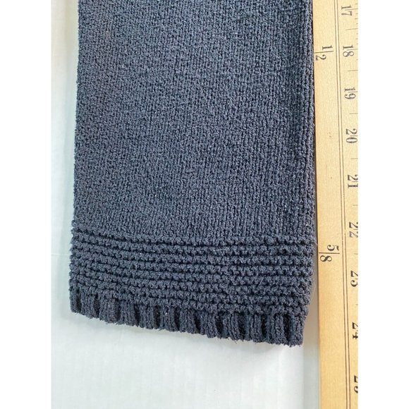 Paraphrase Woman Silk/Nylon 2X Sheer Knit Cardigan Single Button Office Goth - Picture 8 of 8